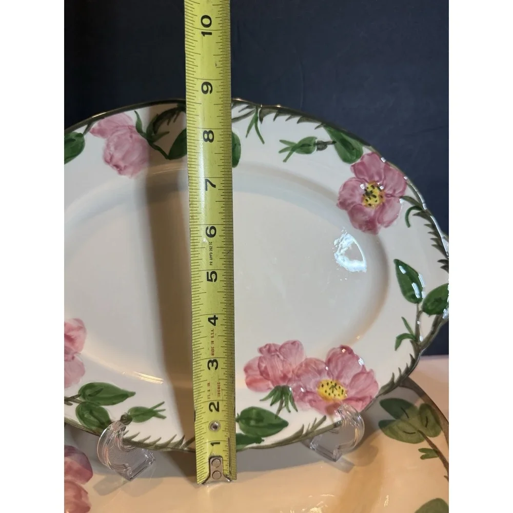 Franciscan Desert Rose 1995 Dinnerware Set 16 Pc Johnson Bros Plates Cups Gravy